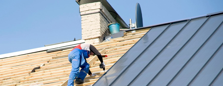 Pose et remplacement de couverture en tuiles, ardoises, zinc et bac acier à Clamart (92140) dans les Hauts de Seine (92)